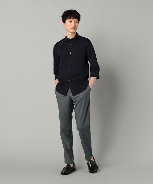 COMME CA MEN / コムサ・メン その他パンツ | 石川織りCOOL MOTIONコットンドビーストレッチ スリムパンツ | 詳細23
