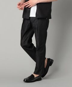 COMME CA MEN / コムサ・メン スラックス・ドレスパンツ | 岡山織り超長綿高密度デニム インタックパンツ