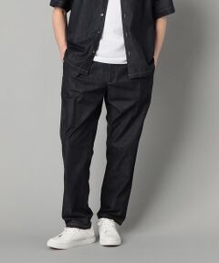 COMME CA MEN / コムサ・メン スラックス・ドレスパンツ | 岡山織り超長綿高密度デニム インタックパンツ