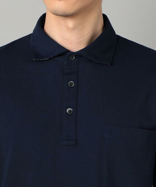 COMME CA MEN / コムサ・メン ポロシャツ | AEGEAN ORGANICシルケットカノコ カッタウェイポロシャツ | 詳細12