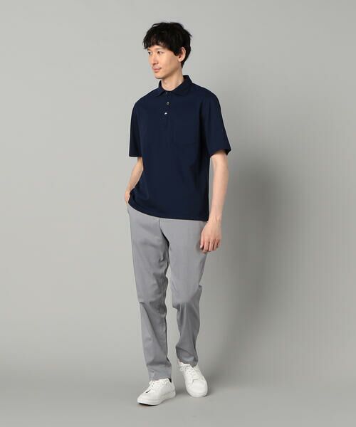 COMME CA MEN / コムサ・メン ポロシャツ | AEGEAN ORGANICシルケットカノコ カッタウェイポロシャツ | 詳細5