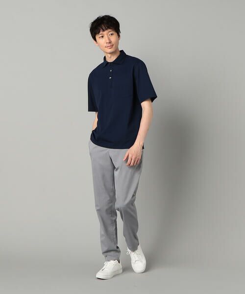 COMME CA MEN / コムサ・メン ポロシャツ | AEGEAN ORGANICシルケットカノコ カッタウェイポロシャツ | 詳細6