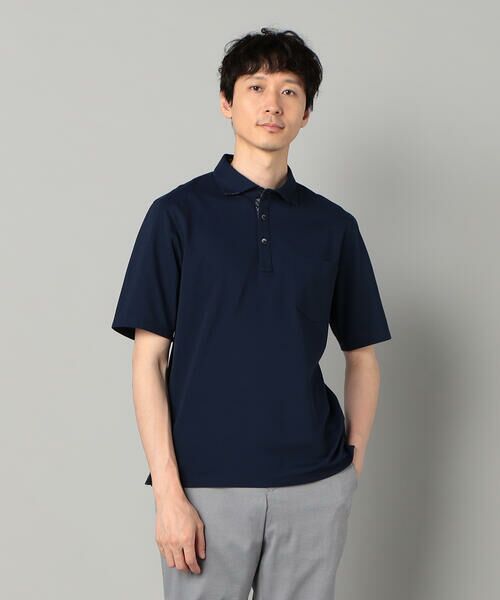 COMME CA MEN / コムサ・メン ポロシャツ | AEGEAN ORGANICシルケットカノコ カッタウェイポロシャツ | 詳細8