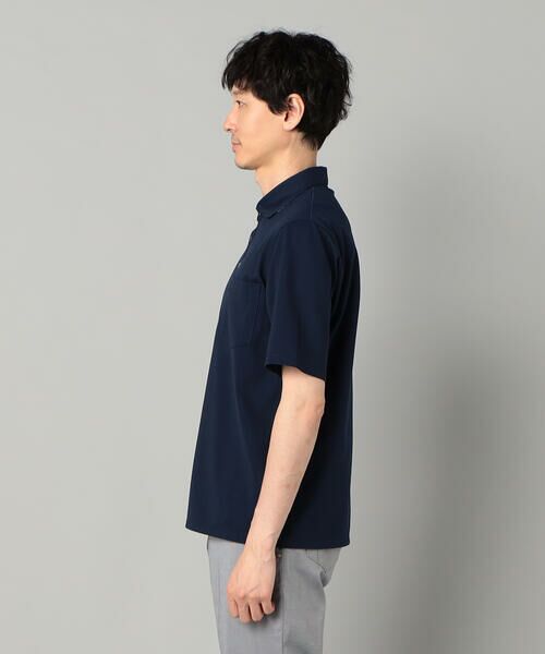 COMME CA MEN / コムサ・メン ポロシャツ | AEGEAN ORGANICシルケットカノコ カッタウェイポロシャツ | 詳細10