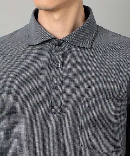 COMME CA MEN / コムサ・メン ポロシャツ | ALBINIカノコ カッタウェイポロシャツ | 詳細7