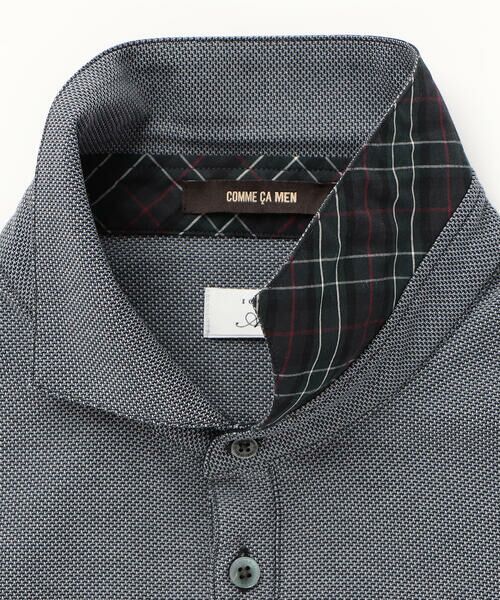 COMME CA MEN / コムサ・メン ポロシャツ | ALBINIカノコ カッタウェイポロシャツ | 詳細12