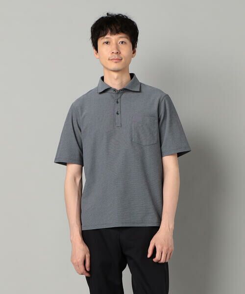 COMME CA MEN / コムサ・メン ポロシャツ | ALBINIカノコ カッタウェイポロシャツ | 詳細2