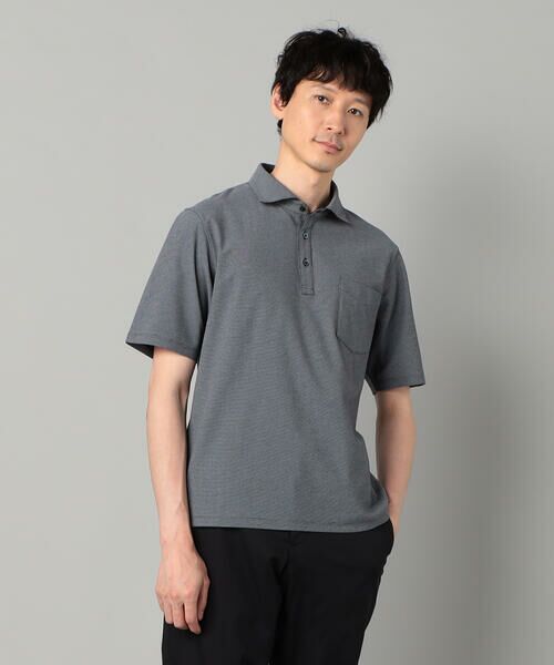 COMME CA MEN / コムサ・メン ポロシャツ | ALBINIカノコ カッタウェイポロシャツ | 詳細3