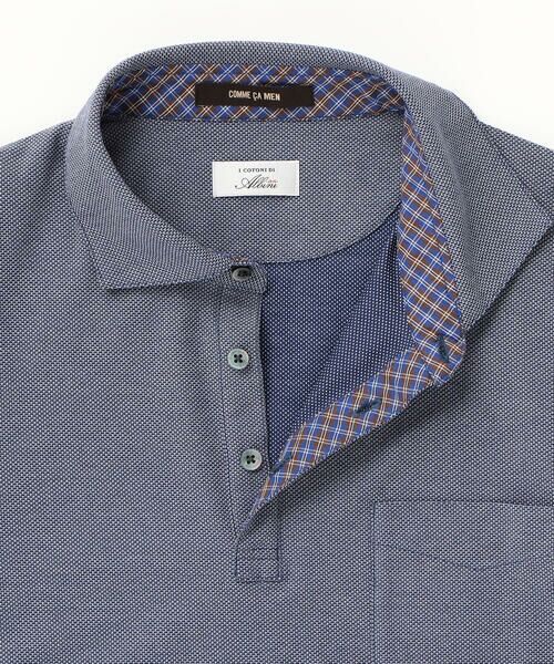 COMME CA MEN / コムサ・メン ポロシャツ | ALBINIカノコ カッタウェイポロシャツ | 詳細20