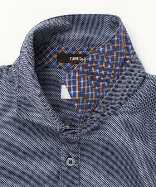 COMME CA MEN / コムサ・メン ポロシャツ | ALBINIカノコ カッタウェイポロシャツ | 詳細21
