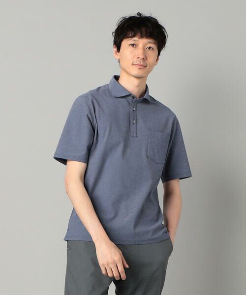 COMME CA MEN / コムサ・メン ポロシャツ | ALBINIカノコ カッタウェイポロシャツ | 詳細19
