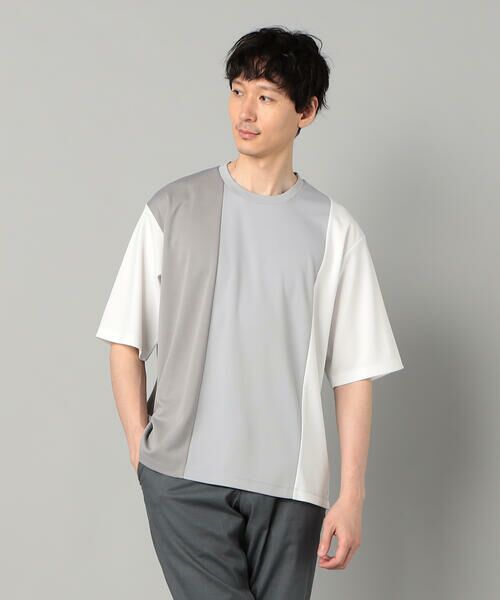 COMME CA MEN / コムサ・メン Tシャツ | カラーブロック Tシャツ | 詳細3