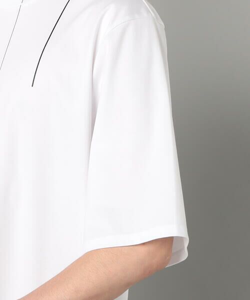 COMME CA MEN / コムサ・メン Tシャツ | シルケットスムース ラインTシャツ | 詳細10
