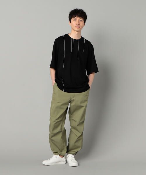 COMME CA MEN / コムサ・メン Tシャツ | シルケットスムース ラインTシャツ | 詳細14