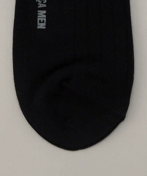 COMME CA MEN / コムサ・メン ソックス | リブ編み クルーソックス | 詳細3