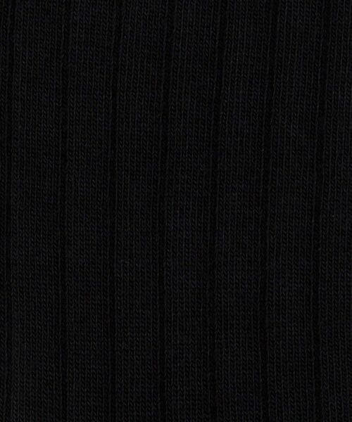 COMME CA MEN / コムサ・メン ソックス | リブ編み クルーソックス | 詳細5