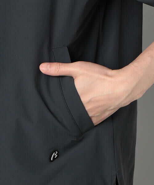 COMME CA MEN / コムサ・メン カットソー | ハーフジップ ポロシャツ | 詳細9