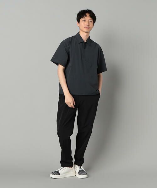 COMME CA MEN / コムサ・メン カットソー | ハーフジップ ポロシャツ | 詳細2