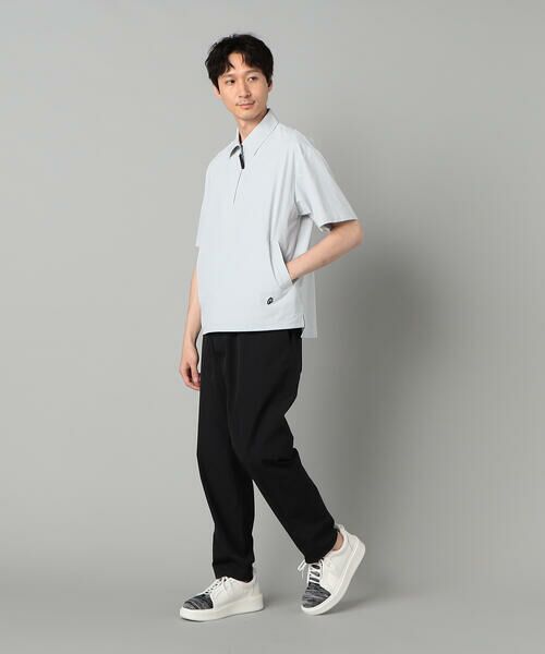 COMME CA MEN / コムサ・メン カットソー | ハーフジップ ポロシャツ | 詳細14