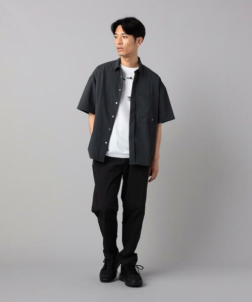 COMME CA MEN / コムサ・メン シャツ・ブラウス | ストレッチ 半袖シャツ | 詳細1