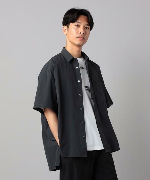 COMME CA MEN / コムサ・メン シャツ・ブラウス | ストレッチ 半袖シャツ | 詳細4