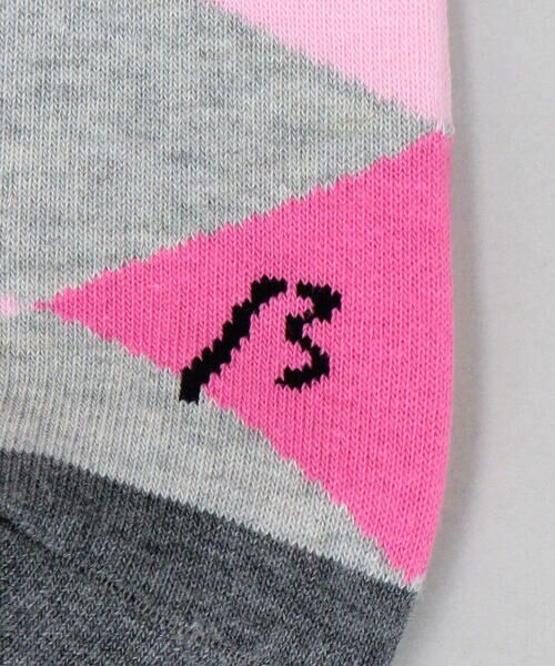 COMME CA MEN / コムサ・メン ソックス | ダイヤ柄 クルーソックス | 詳細4