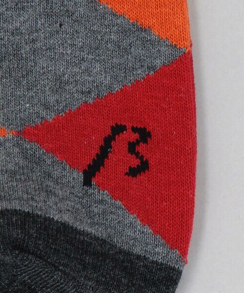 COMME CA MEN / コムサ・メン ソックス | ダイヤ柄 クルーソックス | 詳細6