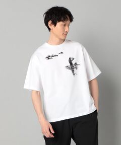 COMME CA MEN / コムサ・メン Tシャツ | サーフガールプリント Tシャツ