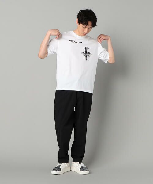 COMME CA MEN / コムサ・メン Tシャツ | サーフガールプリント Tシャツ | 詳細2