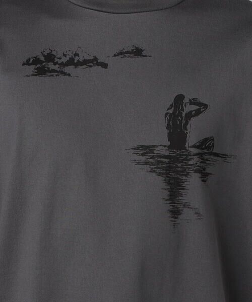 COMME CA MEN / コムサ・メン Tシャツ | サーフガールプリント Tシャツ | 詳細13