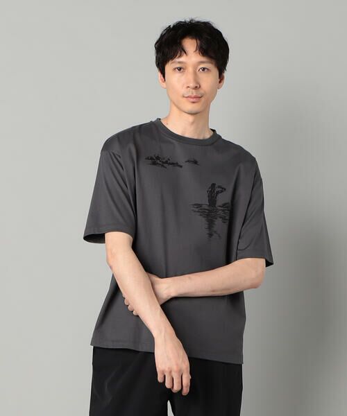 COMME CA MEN / コムサ・メン Tシャツ | サーフガールプリント Tシャツ | 詳細6