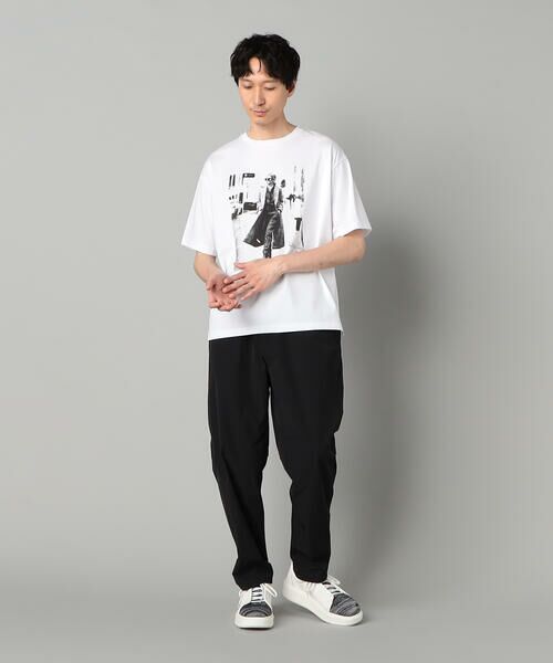 COMME CA MEN / コムサ・メン Tシャツ | ウォーキングガールプリント Tシャツ | 詳細1