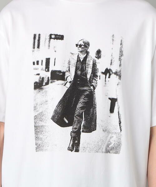 COMME CA MEN / コムサ・メン Tシャツ | ウォーキングガールプリント Tシャツ | 詳細10