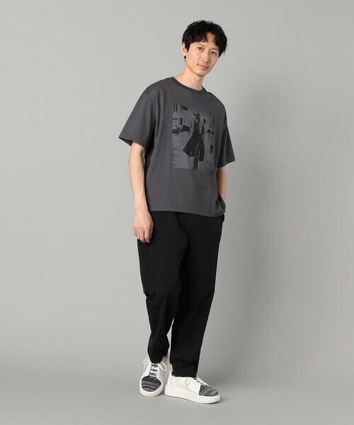 COMME CA MEN / コムサ・メン Tシャツ | ウォーキングガールプリント Tシャツ | 詳細12