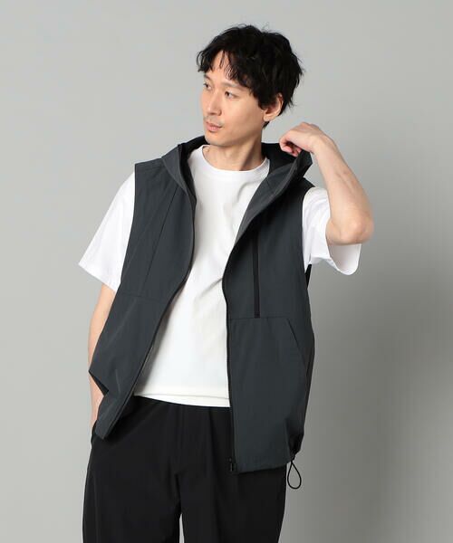 COMME CA MEN / コムサ・メン ベスト | アクティブ フードベスト | 詳細8