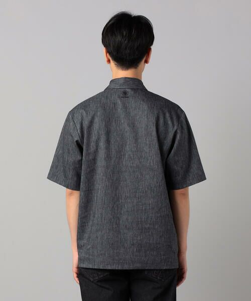 COMME CA MEN / コムサ・メン ポロシャツ | リネンストレッチ ワイドカラー ポロシャツ | 詳細6