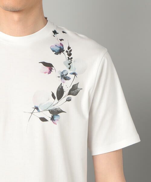 COMME CA MEN / コムサ・メン Tシャツ | チコリプリント  Tシャツ | 詳細10