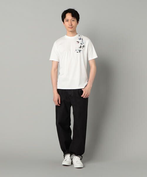 COMME CA MEN / コムサ・メン Tシャツ | チコリプリント  Tシャツ | 詳細2