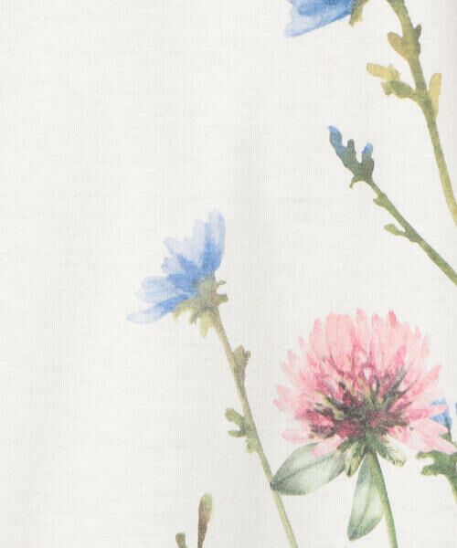 COMME CA MEN / コムサ・メン Tシャツ | ヤグルマギクプリント  Tシャツ | 詳細12