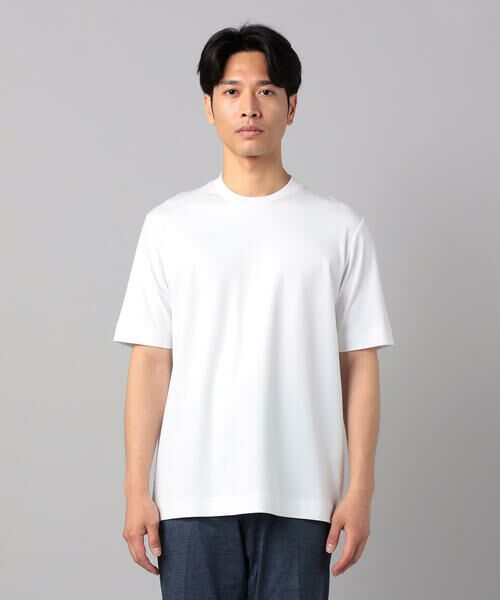 COMME CA MEN / コムサ・メン Tシャツ | シルキースムースジャケ Tシャツ | 詳細8