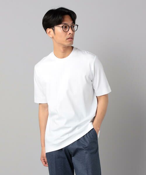 COMME CA MEN / コムサ・メン Tシャツ | シルキースムースジャケ Tシャツ | 詳細4