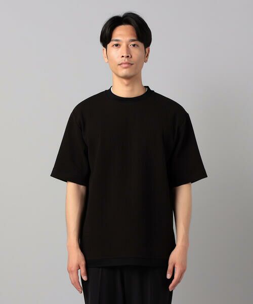 COMME CA MEN / コムサ・メン Tシャツ | ジャカード Tシャツ | 詳細7