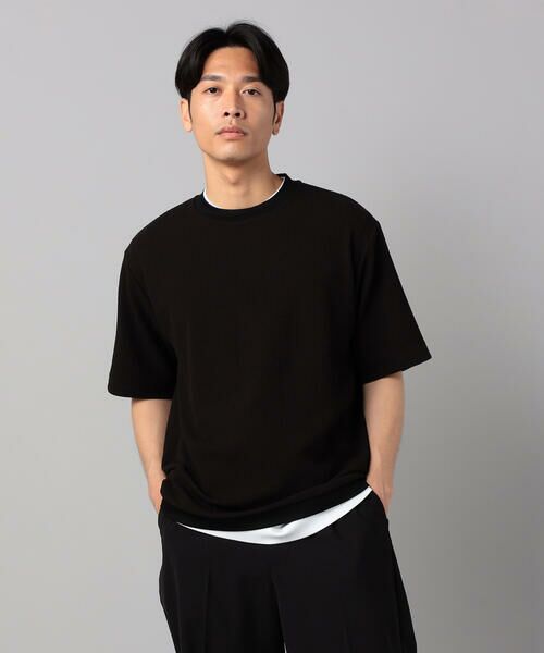 COMME CA MEN / コムサ・メン Tシャツ | ジャカード Tシャツ | 詳細4