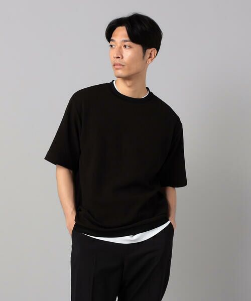 COMME CA MEN / コムサ・メン Tシャツ | ジャカード Tシャツ | 詳細5