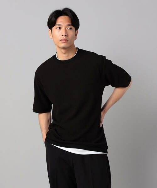 COMME CA MEN / コムサ・メン Tシャツ | ジャカード Tシャツ | 詳細6