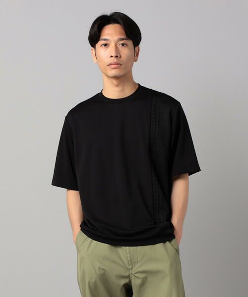 COMME CA MEN / コムサ・メン Tシャツ | ケーブルコンビ Tシャツ | 詳細9