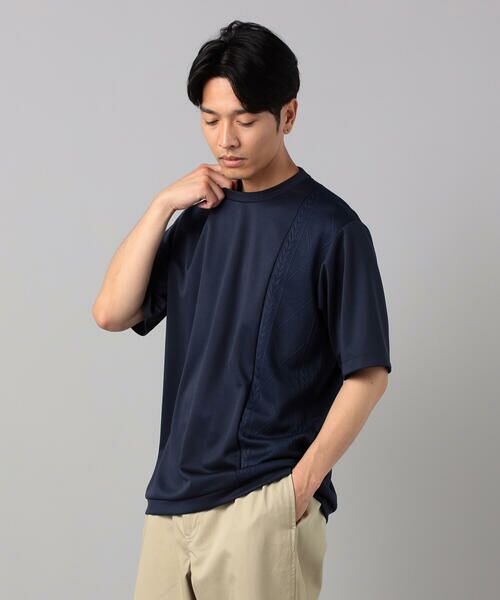 COMME CA MEN / コムサ・メン Tシャツ | ケーブルコンビ Tシャツ | 詳細20