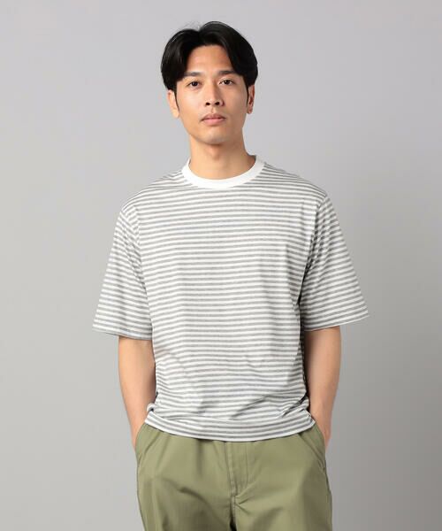 COMME CA MEN / コムサ・メン Tシャツ | ボーダー Tシャツ | 詳細2