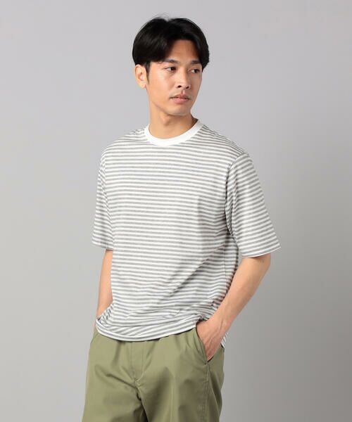 COMME CA MEN / コムサ・メン Tシャツ | ボーダー Tシャツ | 詳細3