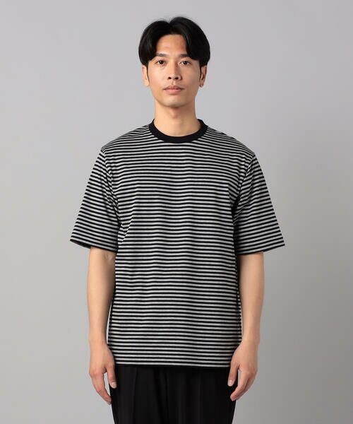 COMME CA MEN / コムサ・メン Tシャツ | ボーダー Tシャツ | 詳細11